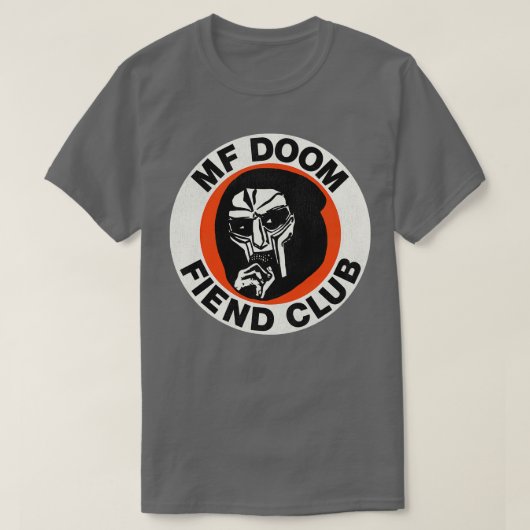MF DOOM FIEND CLUB T-SHIRT (Design voorkant)