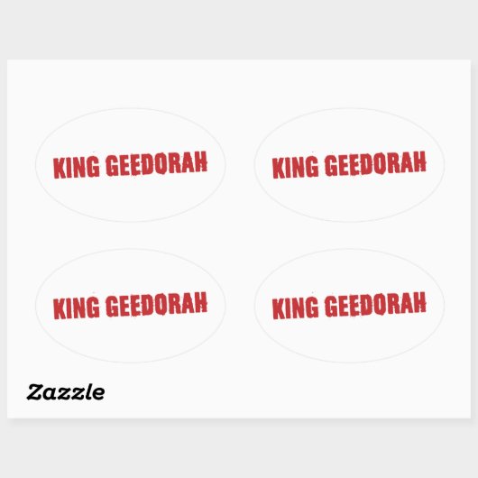 MF Doom rapper Ovale Sticker (Vel)