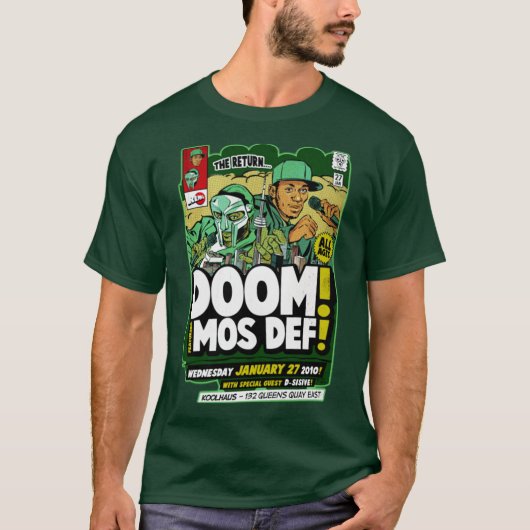 mf doom t-shirt (Voorkant)