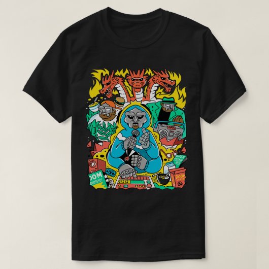 MF DOOM VRIENDEN Kinder Hoodie T-shirt (Design voorkant)