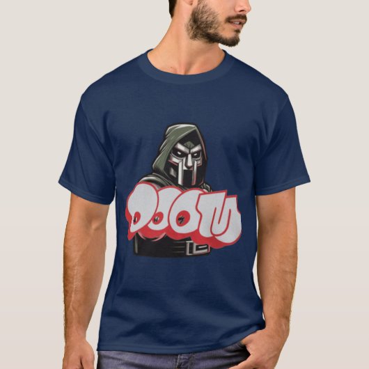 MF spreuken DOEM vrienden T-shirt (Voorkant)