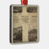 Mfg co, olievelden metalen ornament (Rechts)