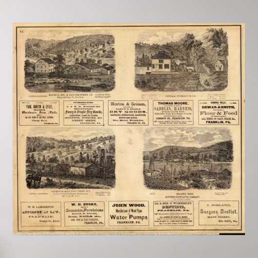 Mfg co, olievelden poster (Voorkant)