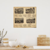 Mfg co, olievelden poster (Keuken)