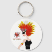 MFH2 - Flaming Hair & Tiara-Sleutelhanger Sleutelhanger (Voorkant)