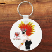 MFH2 - Flaming Hair & Tiara-Sleutelhanger Sleutelhanger (Voorkant)