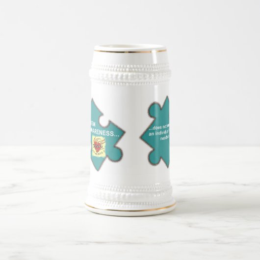 MFH2 STAIN - AutismAwarenessSEAGREEN Bierpul (Center)