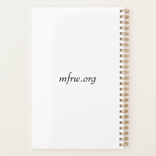 MFRW Planner (Achterkant)
