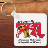 MFRW Square Sleutelhanger (Voorkant)