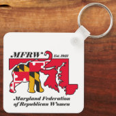 MFRW Square Sleutelhanger (Achterkant)