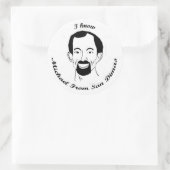 MFSD-Stickers Ronde Sticker (Tas)