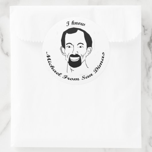 MFSD-Stickers Ronde Sticker (Tas)