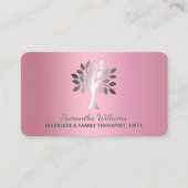 MFT huwelijk en gezinstherapeut Visitekaartje (Voorkant)