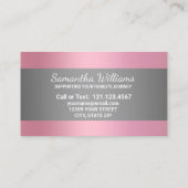 MFT huwelijk en gezinstherapeut Visitekaartje (Achterkant)