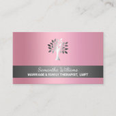 MFT huwelijk en gezinstherapeut Visitekaartje (Voorkant)