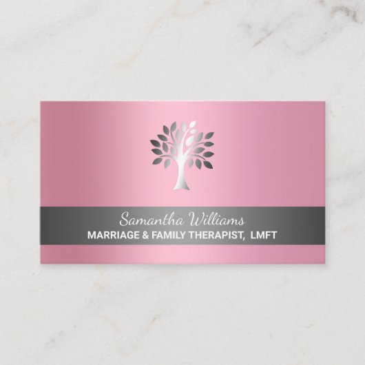 MFT huwelijk en gezinstherapeut Visitekaartje (Voorkant)