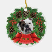 _MG_5730aKerstmisWreath Keramisch Ornament (Voorkant)