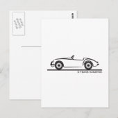 MG A BRIEFKAART (Voorkant / Achterkant)