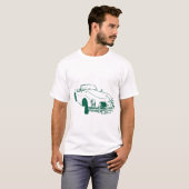 MG A Green T-shirt (Voorkant volledig)