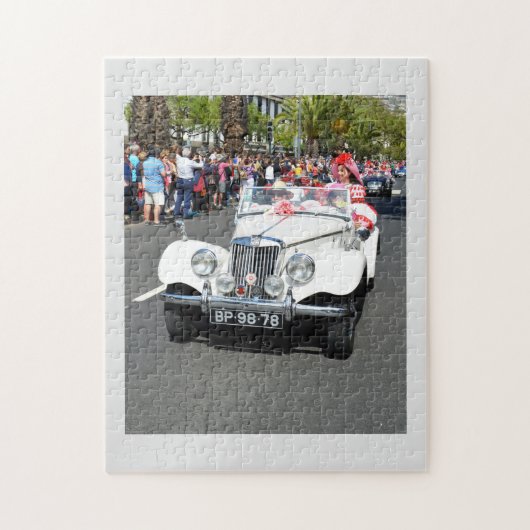 MG-auto op Madeira Legpuzzel (Verticaal)