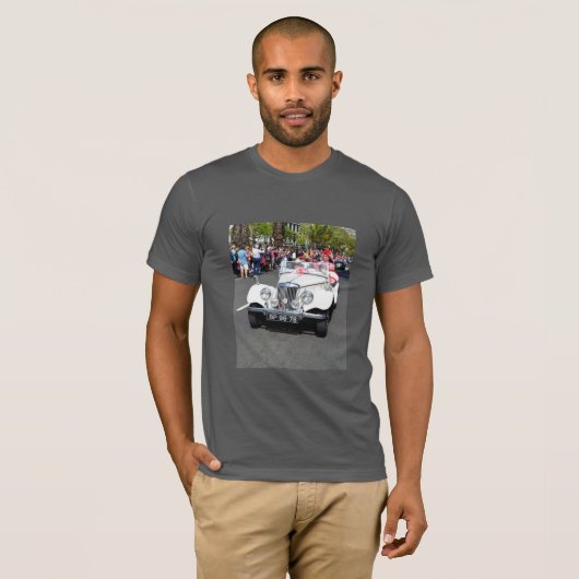 MG-auto op Madeira T-shirt (Voorkant volledig)