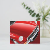 MG B BRIEFKAART (Staand voorkant)