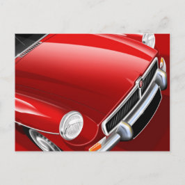 MG B BRIEFKAART