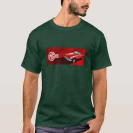 MG B geïllustreerd T-shirt