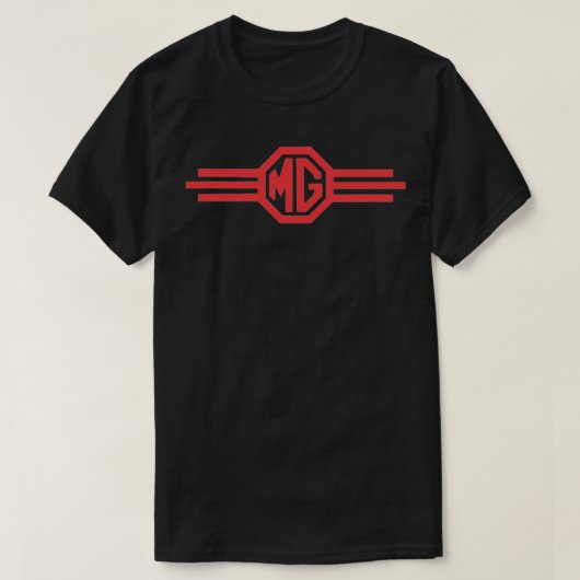  MG-badge T-shirt (Design voorkant)