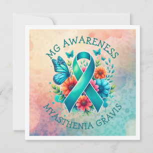MG Bewustzijn   Myasthenia gravis-lint