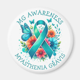MG Bewustzijn | Myasthenia gravis-lint Magneet