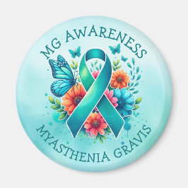 MG Bewustzijn | Myasthenia gravis-lint Magneet
