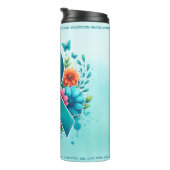 MG Bewustzijn | Myasthenia gravis-lint Thermosbeker (Geroteerd rechts)