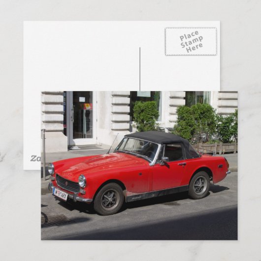 MG BRIEFKAART (Voorkant / Achterkant)