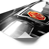 MG Classic British Sports Motor Car Foto Afdruk (Hoek)