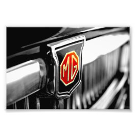 MG Classic British Sports Motor Car Foto Afdruk