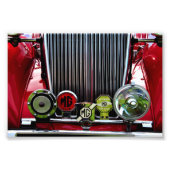MG Classic British Sports Motor Car Foto Afdruk (Voorkant)