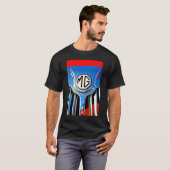 MG Klassieke Sport Motor Auto T-shirt (Voorkant volledig)