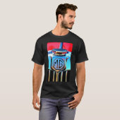 MG Klassieke Sport Motor Auto T-shirt (Voorkant volledig)