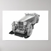 MG L2 Magna 1933 Poster (Voorkant)