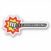 MG Logo Custom-Cut Sticker (Voorkant)