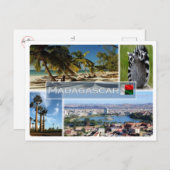 MG Madagaskar - Briefkaart (Voorkant / Achterkant)