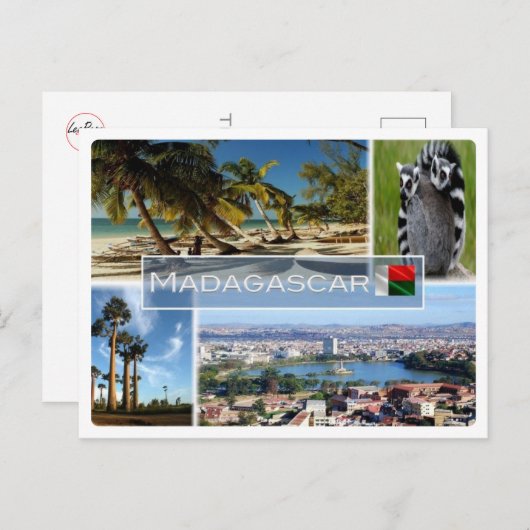 MG Madagaskar - Briefkaart (Voorkant / Achterkant)