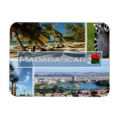 MG Madagaskar - Indische Oceaan - Magneet (Horizontaal)