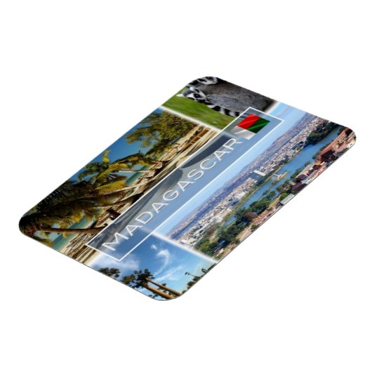 MG Madagaskar - Indische Oceaan - Magneet (Linkerzijde)