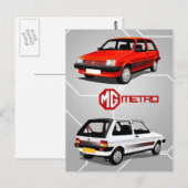 MG Metro Briefkaart (Voorkant / Achterkant)