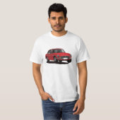 MG MGB GT - rood T-shirt (Voorkant volledig)