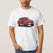 MG MGB GT - rood T-shirt (Voorkant)