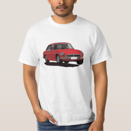 MG MGB GT - rood T-shirt