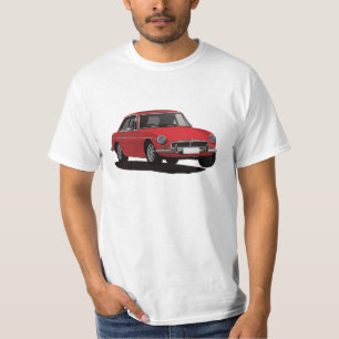 MG MGB GT - rood T-shirt